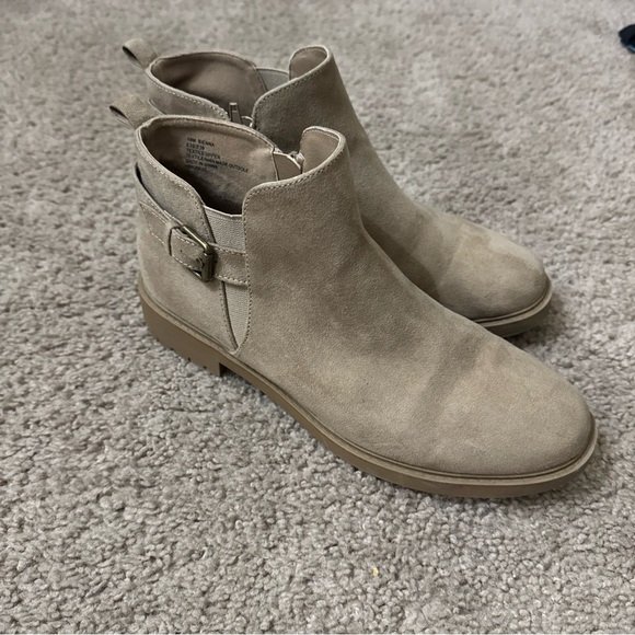 ESPRIT Sienna Stylish Tan Ankle Boots for Women - Picture 1 of 5